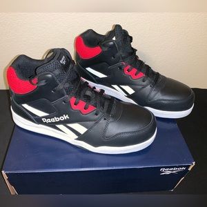 BRAND NEW-Men’s Reebok Work Sneaker w/ Composite Toe- Red/ Black- Size 11.5